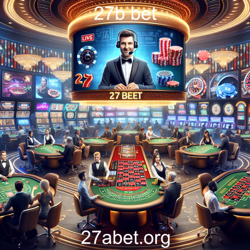 Experiência Imperdível: O Casino Ao Vivo do 27b Bet